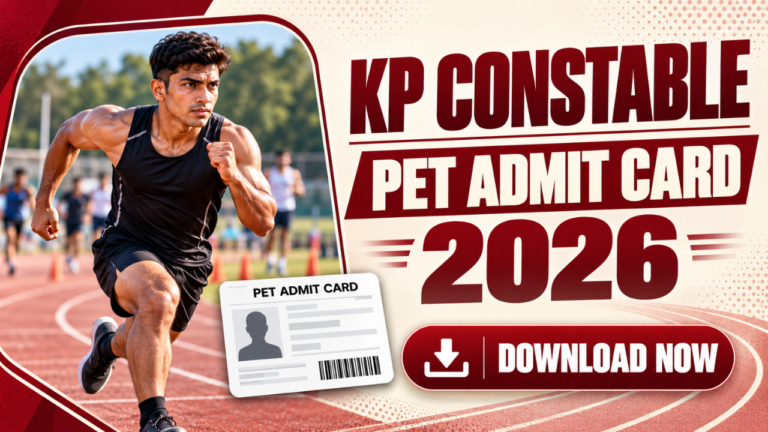 Kolkata Police Constable Admit Card 2026: Download PMT/PET Hall Ticket, Physical Test Date and Instructions