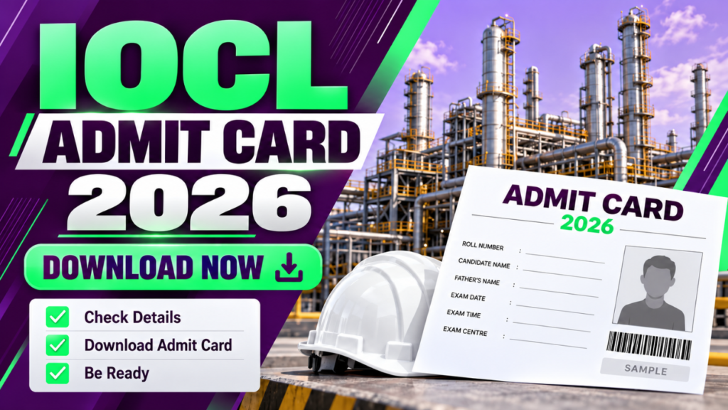 IOCL Executive CBT Scorecard 2026 Out: Check Result, Admit Card Dates and Exam Details